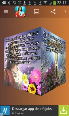 Frases de Jesus de Nazaret android App screenshot 4